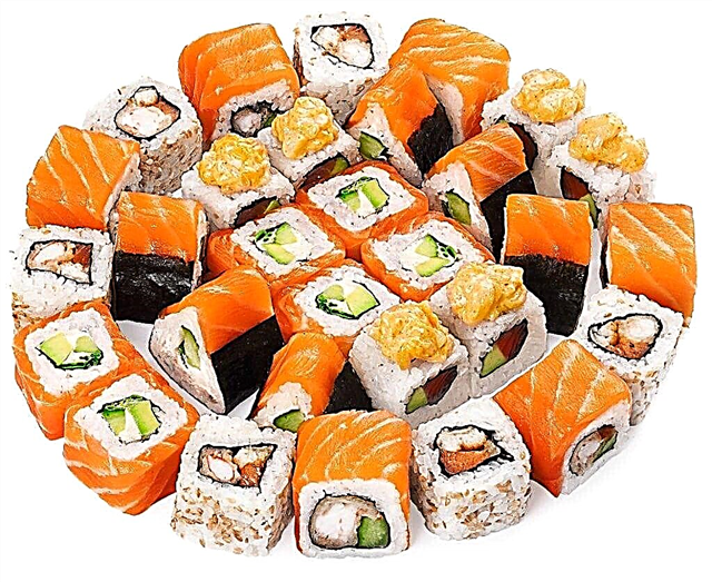 Ass et méiglech Rullen a Sushi mat héijer Cholesterin?