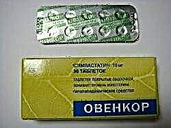 Tabletas Ovenkor: indicacións de uso, prezo e análogos