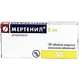 Mertenil-tablette: oorsigte van dokters en indikasies vir gebruik