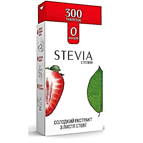 Stevia: versoeter in tablette, is dit nuttig vir mense?