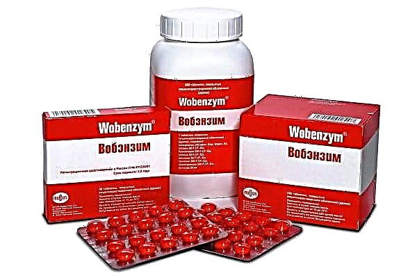 Tablet Wobenzym: pituduh sareng indikasi pikeun nganggo pancreatitis