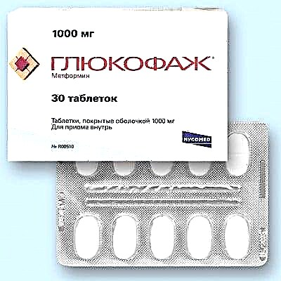 Tablet Glucophage: petunjuk pikeun panggunaan, ulasan dokter, harga
