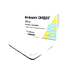 Metformin Sandoz 500 мг ва 850: нарх, шарҳ