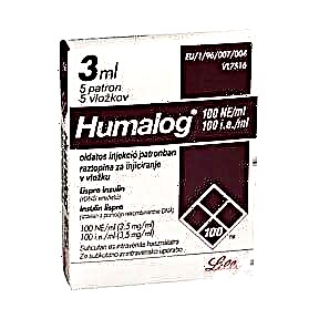 Humalog insulin: theko le litaelo, lipapatso tsa litokisetso tsa motsoako
