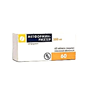Metformin 500 mg 60 pillola: prezz u analogi, reviżjonijiet