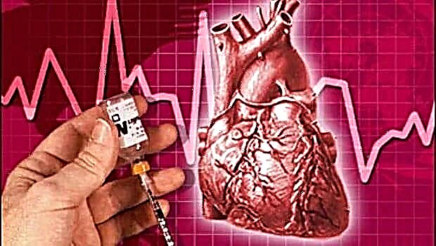 Serangan jantung lan diabetes: nutrisi, diet, Metformin