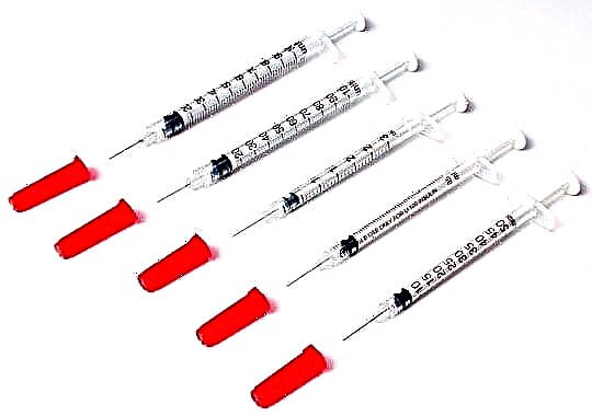 Mga Sulud sa Syringe sa Insulin: Klasipikasyon sa Laki