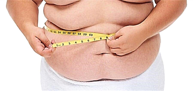 Obesitatea 2 motako diabetean: dieta, elikadura, argazkiak