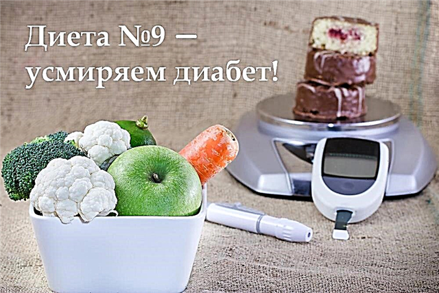 Dieta 9 2 motako diabetesa - astero menua