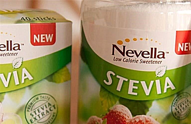 Receptoj de stevia: steviosido por marmelado, dolĉaĵoj, siropoj