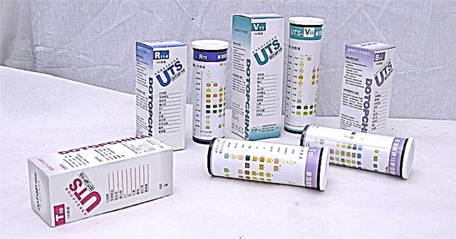 Tiras de proba de acetona en urina: instrucións de uso, prezo