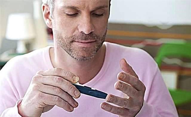Unzeeche vun Diabetis bei Männer a senger Gefor