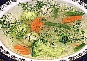 ذیابیطس کے مریضوں کے لئے ڈائیٹیٹک سبزیوں کے سوپ کی ترکیبیں
