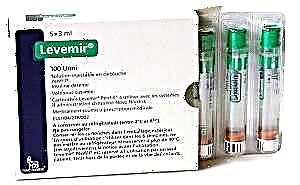 Indikasi kanggo nggunakake lan properti insulin Detemir