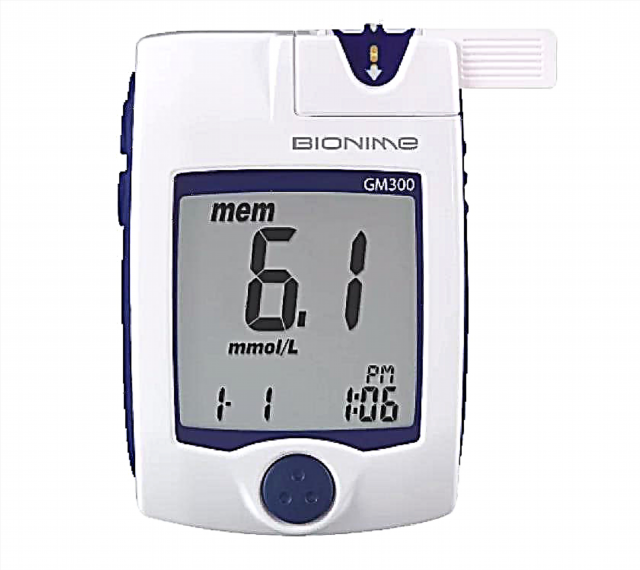 Naros nganggo Bionime gm 300 glédiométer