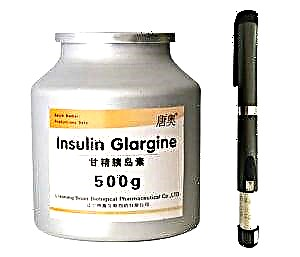 Preparación da insulina de Lantus para a estabilización do azucre