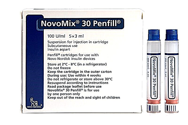 Novomix - қоидаҳои истифода, миқдор ва тасҳеҳ