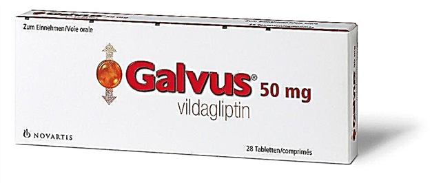 Galvus Met - pandhuan lengkap kanggo nggunakake, tinjauan diabetes lan dokter