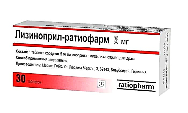 Kiel uzi la drogon lisinopril-ratiopharm?