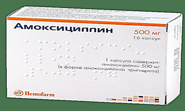 Nyelehake Amoxicillin: pandhuan kanggo nggunakake
