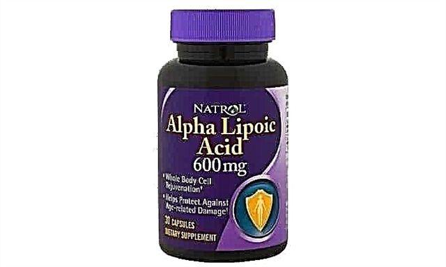 Alpha-lipoic acid 600: panudlo alang magamit