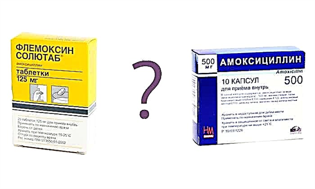 Compare amoxicillinum et flemoksin