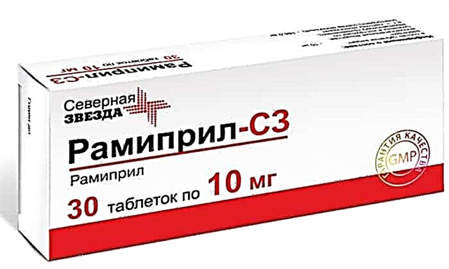 Obat Ramipril C3: pandhuan kanggo nggunakake