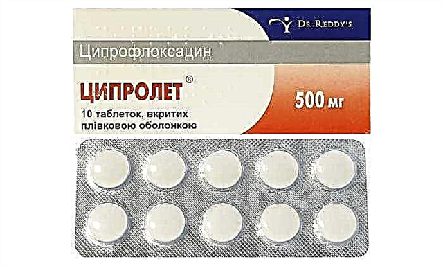 Nola erabili Tsiprolet 500 droga?
