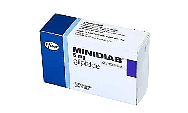 دارو Minidiab: دستورالعمل استفاده