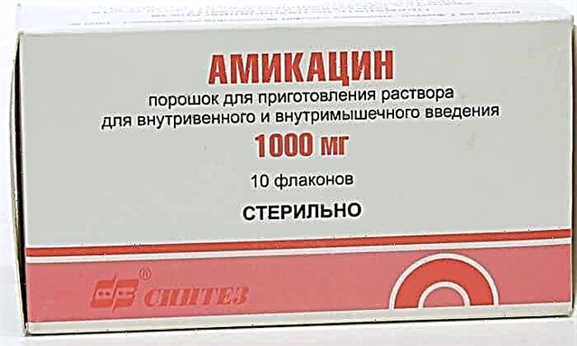 Amikacin pilulak: erabiltzeko argibideak