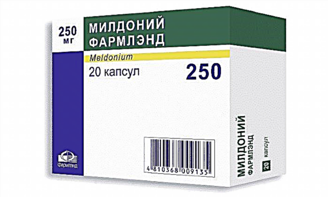 Tablet Meldonium: petunjuk pikeun dienggo