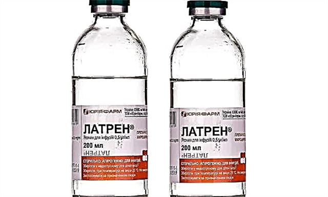 O medicamento Latren: instrucións de uso