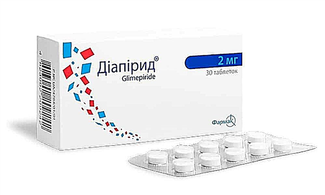 Tamba Diapiride: pandhuan kanggo nggunakake