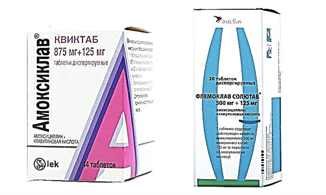 چه چیزی را انتخاب کنید: آموکسیکلاو و Flemoklav Solutab؟