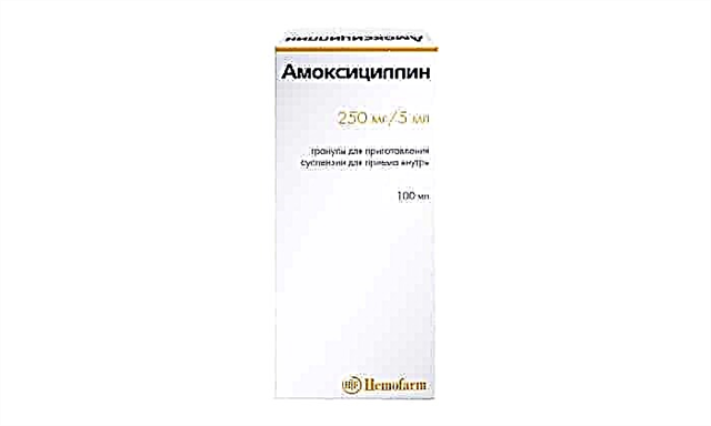Amoxicilino 250 tablojdoj: instrukcioj por uzo