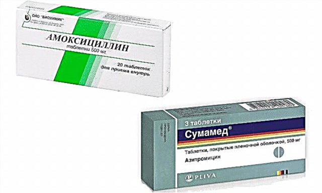 Kini lati yan: Amoxicillin tabi Sumamed?