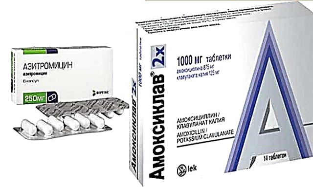 Ole a le eseesega ile va ole amoxiclav ma le azithromycin?