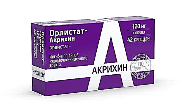 Orlistat-Akrikhin - isang paraan upang labanan ang diyabetis