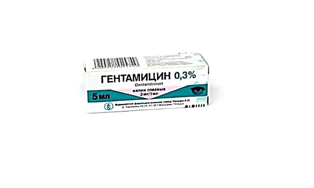 Nyelehake Gentamicin: pandhuan kanggo nggunakake