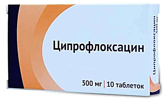 Ciprofloxacin քսուք. Օգտագործման հրահանգներ