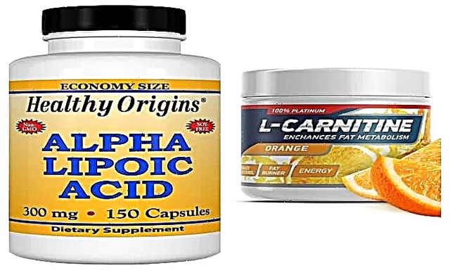 Njẹ a le lo alpha-lipoic acid ati L-carnitine papọ?