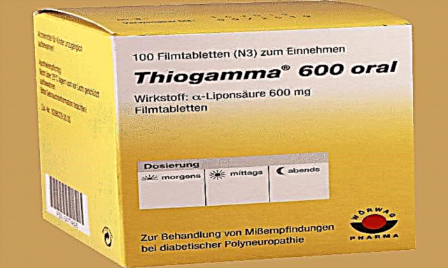 Kako liječiti dijabetes Tiogamma 600?