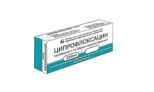 Kif tuża Ciprofloxacin 250?