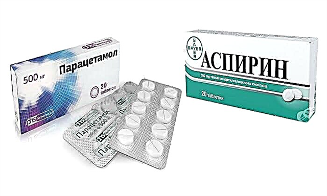 Zer aukeratu: aspirina edo parazetamola?