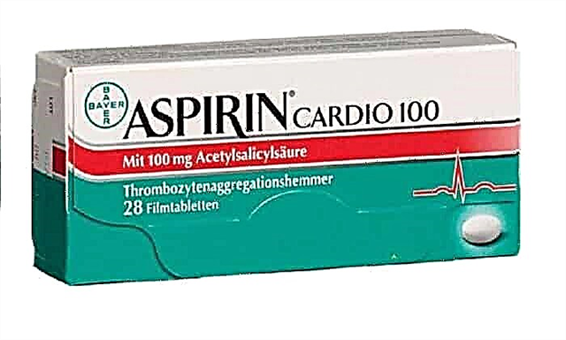 Yuav siv cov tshuaj Aspirin Cardio li cas?