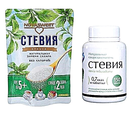 Stevia edulkoratzaile naturala: diabetesarentzako onurak, berrikuspenak