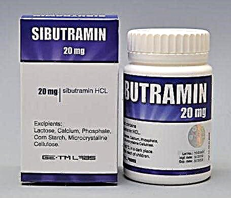 Sibutramine - 'n gevaarlike medisyne vir gewigsverlies: instruksies, analoë, resensies